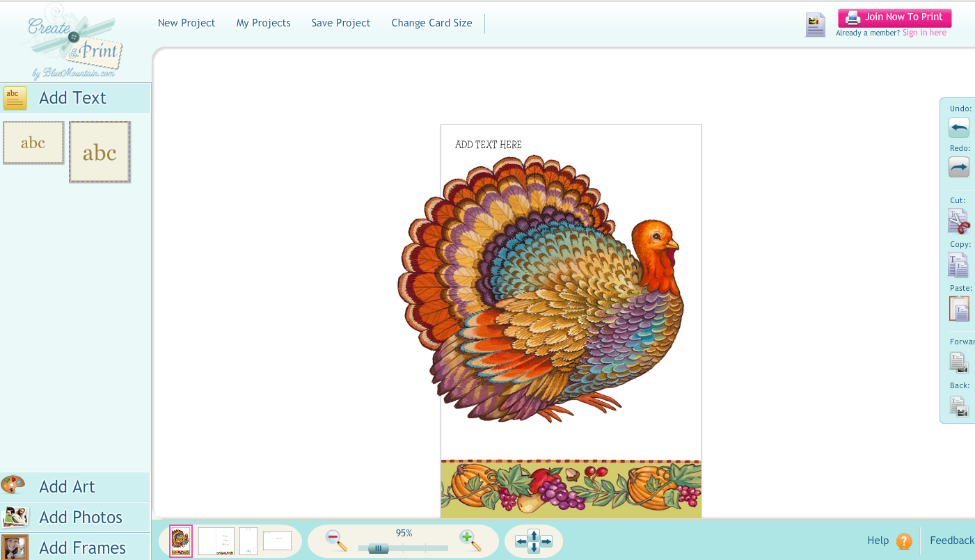 Free printable thanksgiving cards in pdf